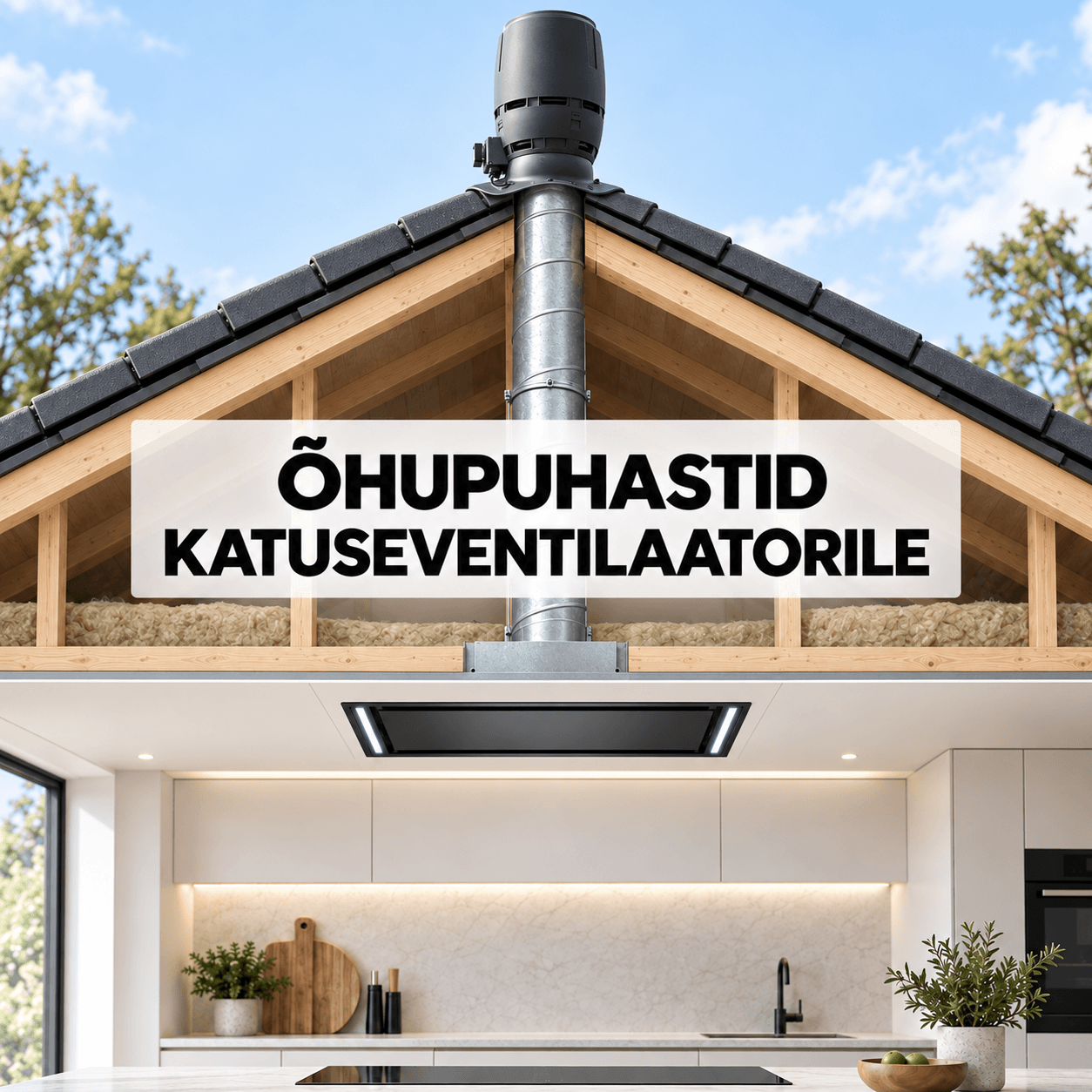 Õhupuhastid katuseventilaatorile