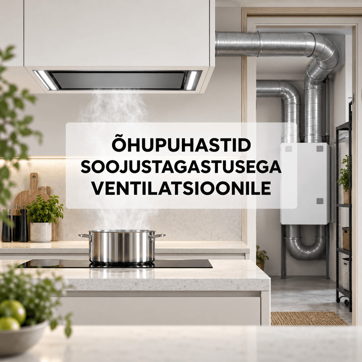 Õhupuhastid soojustagastusega ventilatsioonile