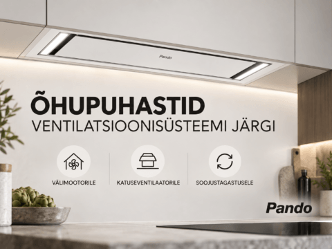 ÕHUPUHASTID VENTILATSIOONISÜSTEEMI JÄRGI